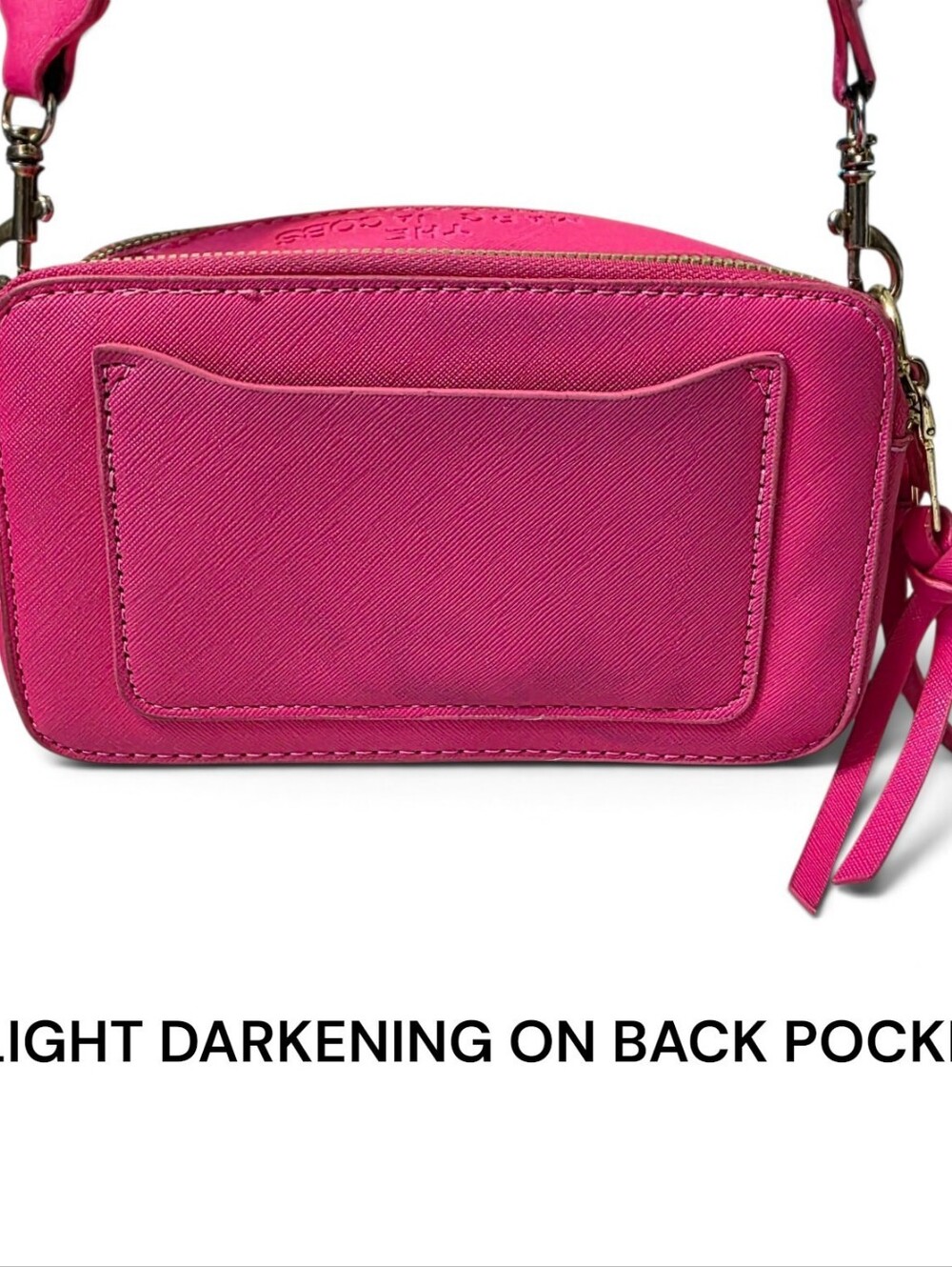 Marc Jacobs "THE SNAPSHOT" Bright Pink Camera Bag Crossbody - Picture 5 of 7